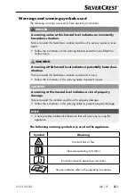 Preview for 6 page of Silvercrest 377369 2110 Operating Instructions Manual