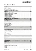 Preview for 28 page of Silvercrest 377369 2110 Operating Instructions Manual