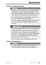 Preview for 32 page of Silvercrest 377369 2110 Operating Instructions Manual