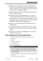 Preview for 36 page of Silvercrest 377369 2110 Operating Instructions Manual