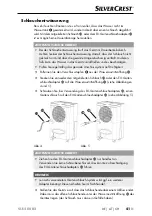 Preview for 44 page of Silvercrest 377369 2110 Operating Instructions Manual