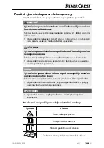 Предварительный просмотр 106 страницы Silvercrest 377369 2110 Operating Instructions Manual