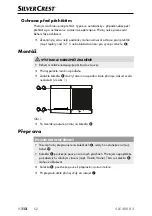 Preview for 115 page of Silvercrest 377369 2110 Operating Instructions Manual