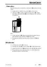 Preview for 122 page of Silvercrest 377369 2110 Operating Instructions Manual