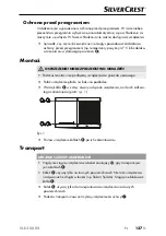 Preview for 140 page of Silvercrest 377369 2110 Operating Instructions Manual