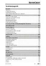 Preview for 250 page of Silvercrest 377369 2110 Operating Instructions Manual