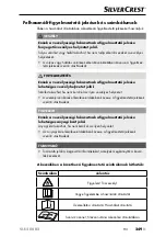 Preview for 252 page of Silvercrest 377369 2110 Operating Instructions Manual