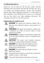 Предварительный просмотр 9 страницы Silvercrest 378199 2110 Operating Instructions And Safety Instructions