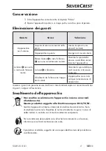 Предварительный просмотр 124 страницы Silvercrest 379070 2110 Operating Instructions Manual