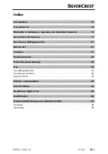 Preview for 18 page of Silvercrest 383170 2110 Operating Instructions Manual