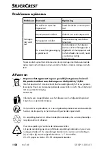 Предварительный просмотр 61 страницы Silvercrest 383209 2101 Operating Instructions Manual