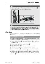 Preview for 14 page of Silvercrest 384214 2107 Operating Instructions Manual