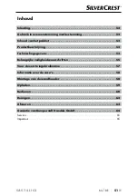 Preview for 54 page of Silvercrest 384214 2107 Operating Instructions Manual