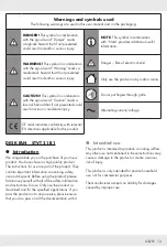 Предварительный просмотр 12 страницы Silvercrest 384781 2107 Operation And Safety Notes