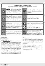 Предварительный просмотр 7 страницы Silvercrest 384782 2107 Operation And Safety Notes