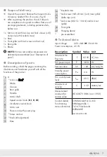 Preview for 8 page of Silvercrest 384782 2107 Operation And Safety Notes