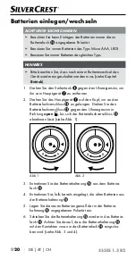 Предварительный просмотр 23 страницы Silvercrest 385281 2107 Operating Instructions Manual