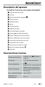 Предварительный просмотр 102 страницы Silvercrest 385281 2107 Operating Instructions Manual