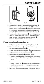 Предварительный просмотр 106 страницы Silvercrest 385281 2107 Operating Instructions Manual