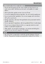 Preview for 8 page of Silvercrest 385824 2107 Operating Instructions Manual