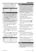 Preview for 44 page of Silvercrest 385824 2107 Operating Instructions Manual