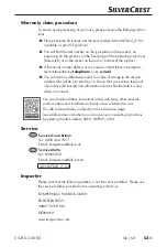 Preview for 57 page of Silvercrest 387822 2104 Operating Instructions Manual