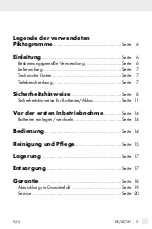 Preview for 5 page of Silvercrest 388898 2107 Operation And Safety Notes