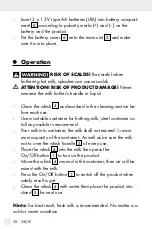 Preview for 30 page of Silvercrest 388898 2107 Operation And Safety Notes