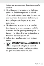 Preview for 41 page of Silvercrest 388898 2107 Operation And Safety Notes