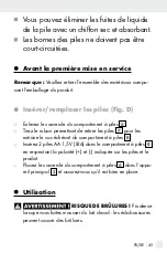 Preview for 45 page of Silvercrest 388898 2107 Operation And Safety Notes