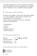 Preview for 56 page of Silvercrest 388898 2107 Operation And Safety Notes