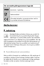 Preview for 132 page of Silvercrest 388898 2107 Operation And Safety Notes