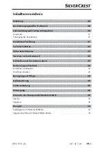 Preview for 22 page of Silvercrest 388914 2107 Operating Instructions Manual