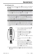 Предварительный просмотр 34 страницы Silvercrest 389062 2104 Operating Instructions Manual