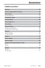 Предварительный просмотр 84 страницы Silvercrest 389062 2104 Operating Instructions Manual