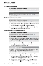 Предварительный просмотр 91 страницы Silvercrest 389062 2104 Operating Instructions Manual