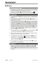 Preview for 77 page of Silvercrest 391219 2201 Operating Instructions Manual