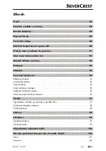 Preview for 86 page of Silvercrest 391219 2201 Operating Instructions Manual