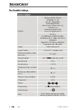 Preview for 129 page of Silvercrest 391219 2201 Operating Instructions Manual