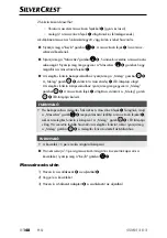 Preview for 151 page of Silvercrest 391911 2201 Operating Instructions Manual