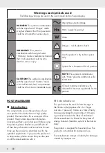 Preview for 5 page of Silvercrest 394266 2104 Operation And Safety Notes