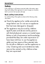 Preview for 7 page of Silvercrest 394267 2104 Operating Instructions Manual