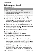 Preview for 35 page of Silvercrest 394267 2104 Operating Instructions Manual