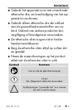 Preview for 78 page of Silvercrest 394267 2104 Operating Instructions Manual