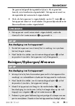 Preview for 82 page of Silvercrest 394267 2104 Operating Instructions Manual