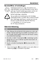 Preview for 180 page of Silvercrest 394267 2104 Operating Instructions Manual