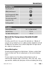 Preview for 186 page of Silvercrest 394267 2104 Operating Instructions Manual