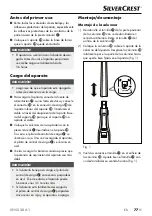 Preview for 80 page of Silvercrest 394516 2201 Short Manual