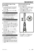 Preview for 90 page of Silvercrest 394516 2201 Short Manual