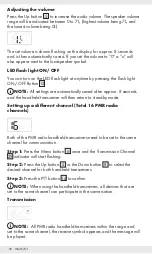 Предварительный просмотр 19 страницы Silvercrest 394862 2107 Operation And Safety Notes